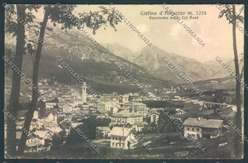 Belluno Cortina d'Ampezzo cartolina RB4952 – fronte