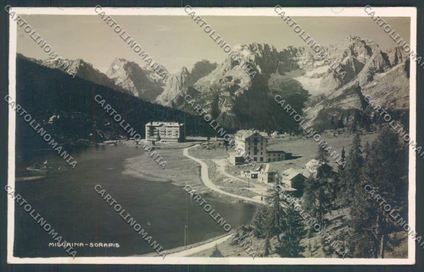 Belluno Misurina Sorapis Foto cartolina RB4954 – fronte