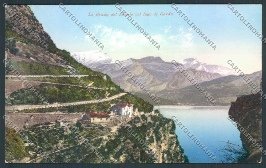Trento Ponale Lago di Garda cartolina RB4963 – fronte