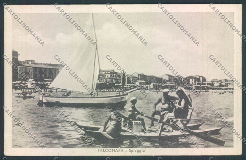 Ancona Falconara cartolina RB4984 – fronte