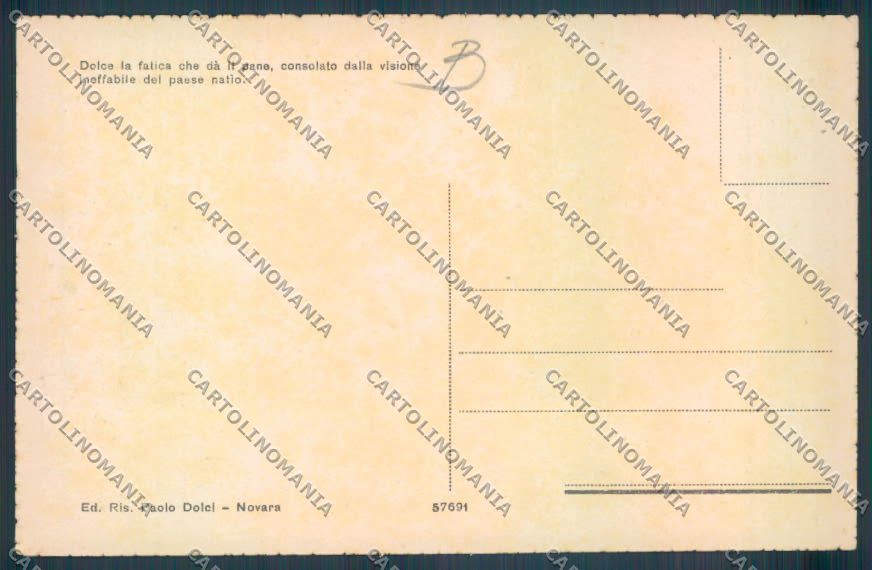 Lecco Cassina Valsassina cartolina RB4988 – retro