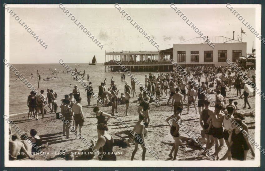 Venezia Lido Foto cartolina RB4994 – fronte