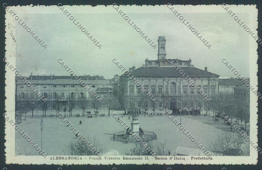Alessandria Città Banca cartolina RB4996 – fronte