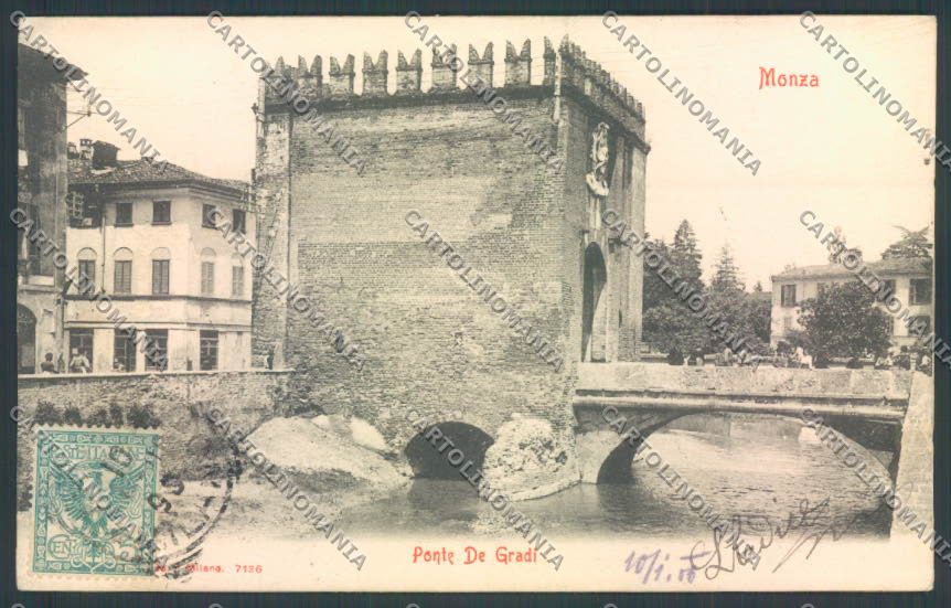 Milano Monza cartolina RB5001 – fronte
