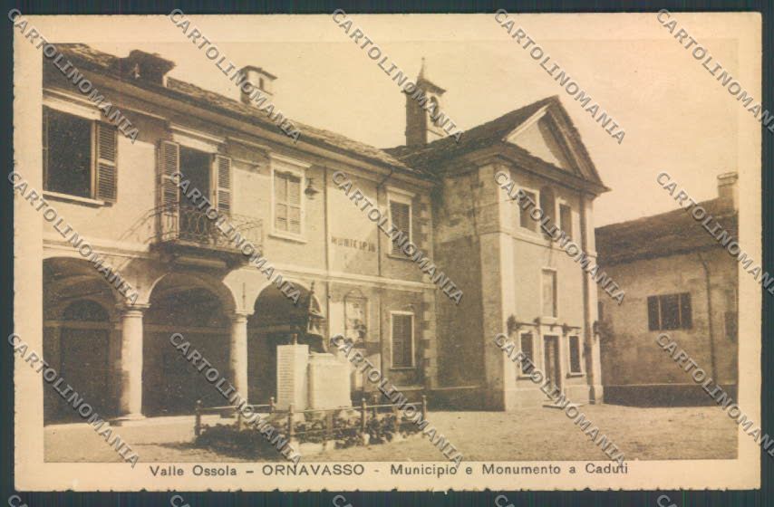 Verbania Ornavasso cartolina RB5017 – fronte