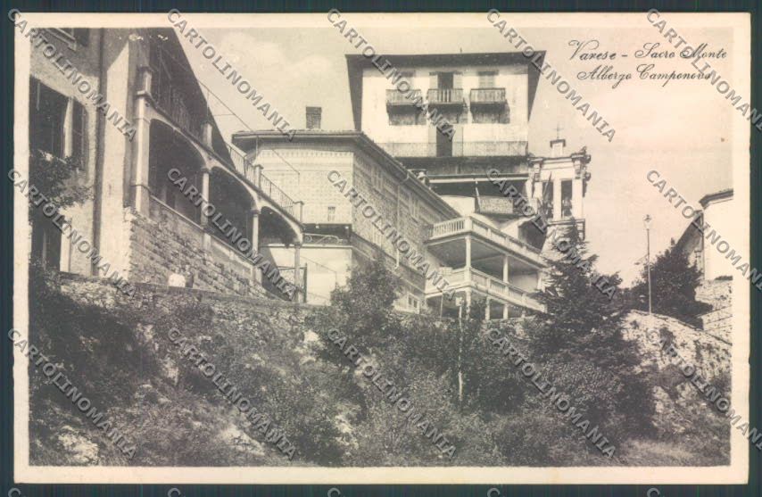 Varese Città Sacro Monte cartolina RB5018 – fronte