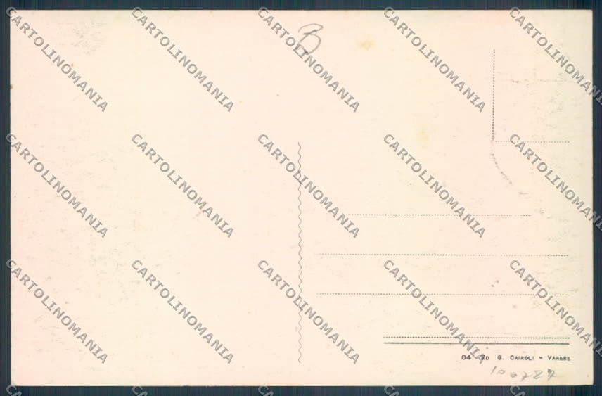 Varese Città Sacro Monte cartolina RB5018 – retro