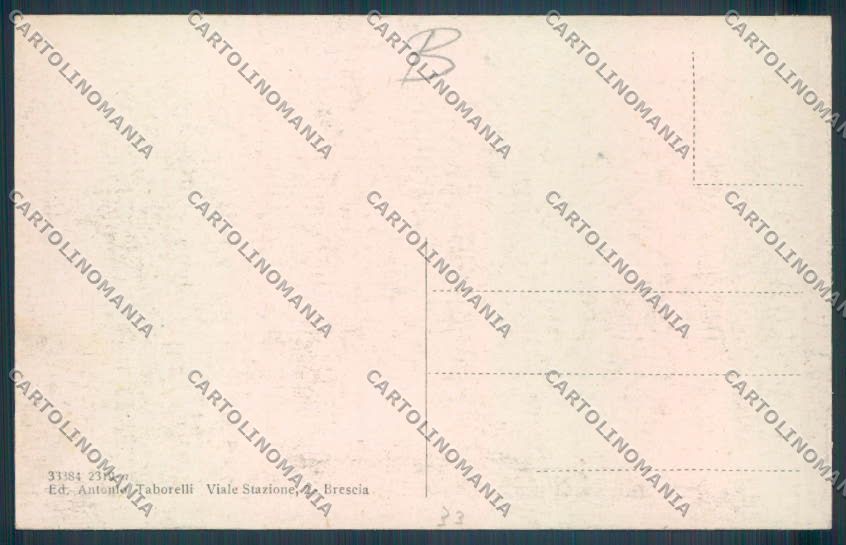 Brescia Città Stazione cartolina RB5032 – retro
