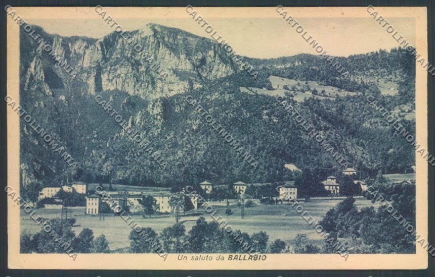 Lecco Ballabio cartolina RB5044 – fronte