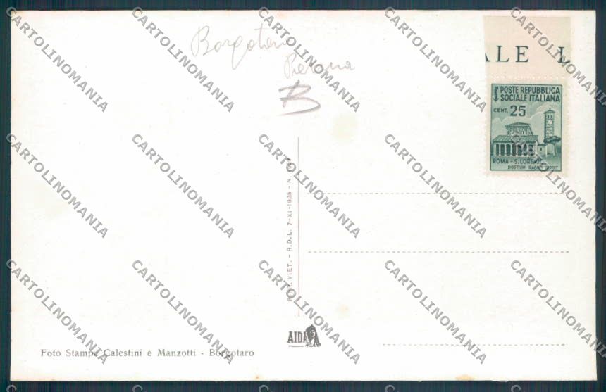 Parma Spalavera cartolina RB5054 – retro