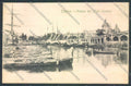 Catania Città Barca PIEGA cartolina RB5060 – fronte