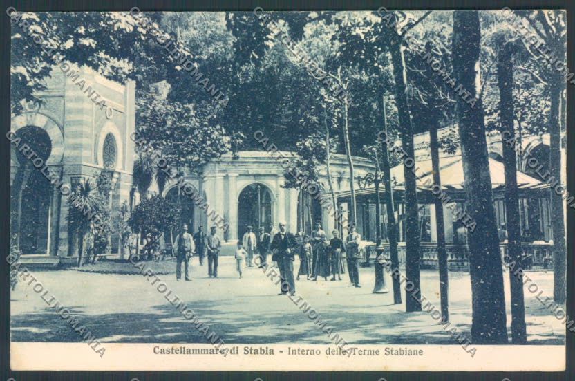 Napoli Castellamare di Stabia cartolina RB5073 – fronte