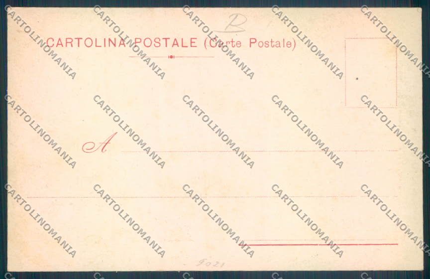 Genova Pieve di Teco Caserma cartolina RB5075 – retro