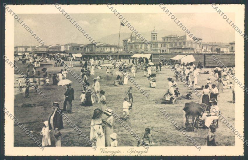 Lucca Viareggio cartolina RB5077 – fronte