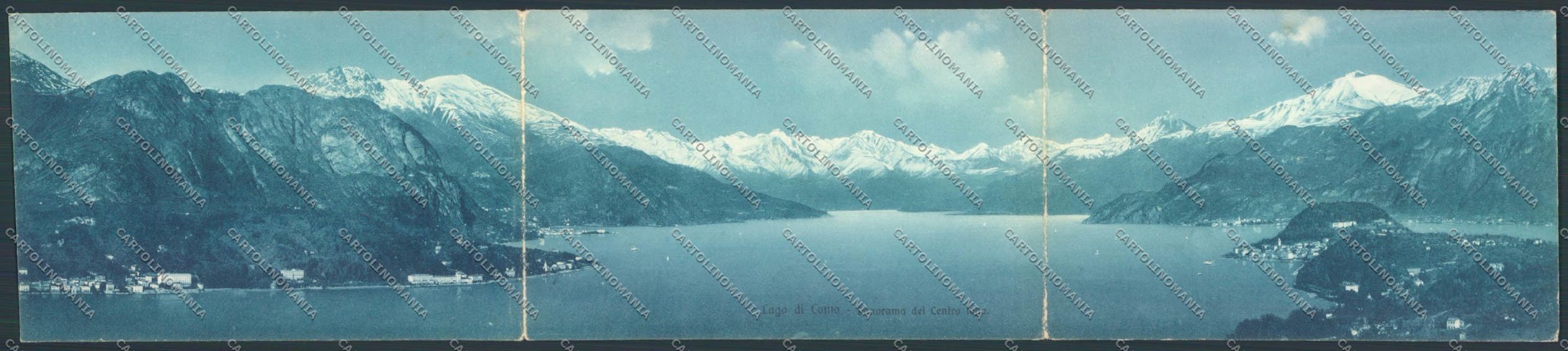 Como Lago di Panoramica cartolina RB5080 – fronte