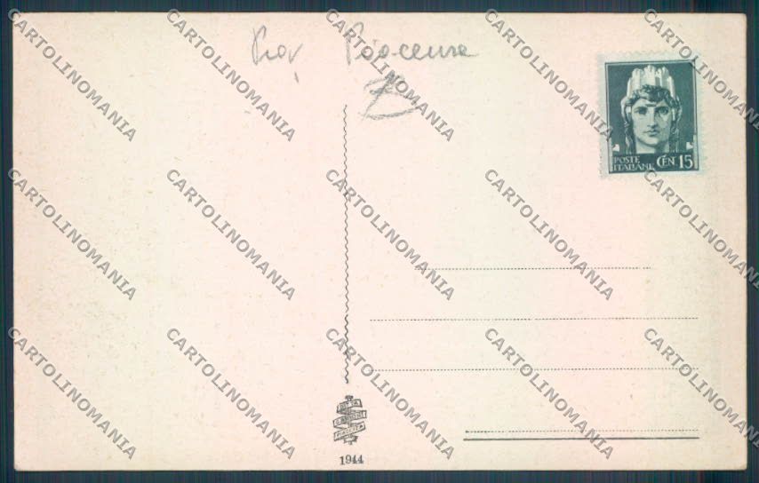 Piacenza Riva di Ponte dell'Olio cartolina RB5086 – retro
