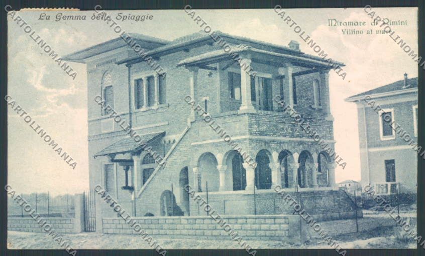 Rimini Miramare RIFILATA cartolina RB5102 – fronte