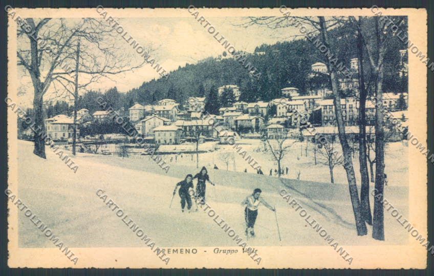 Verbania Premeno Nevicata Sci cartolina RB5144 – fronte