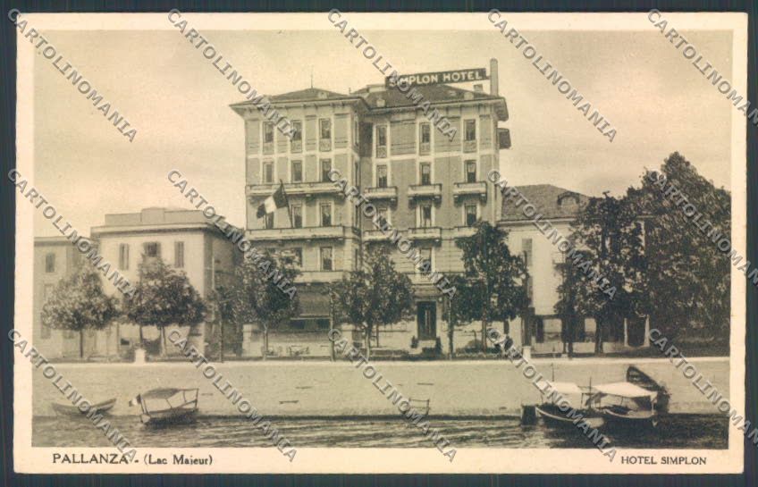 Verbania Pallanza Barca cartolina RB5153 – fronte