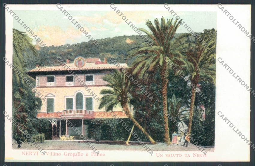 Genova Nervi cartolina RB5161 – fronte
