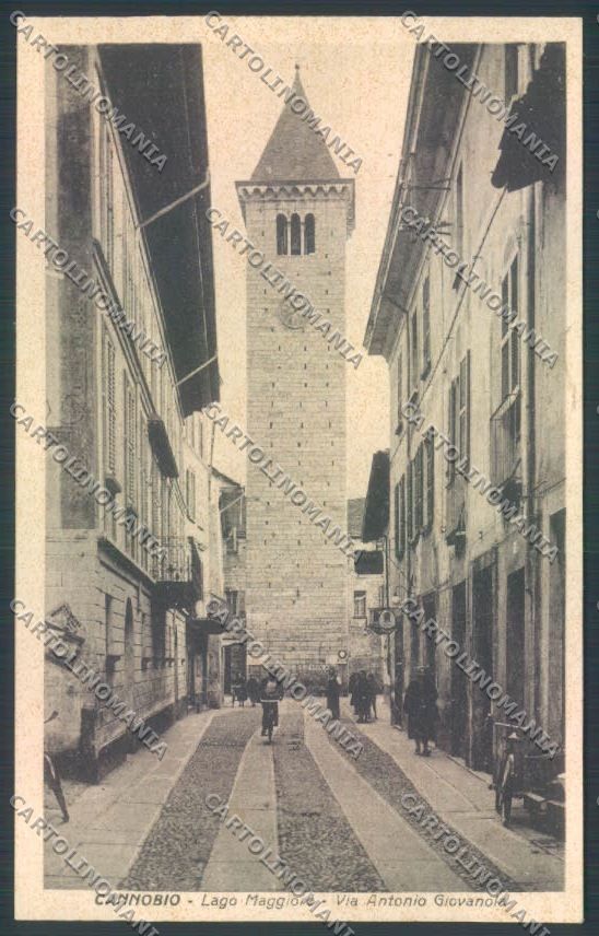 Verbania Cannobio cartolina RB5168 – fronte