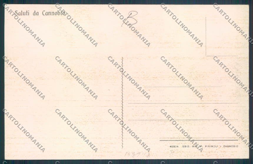 Verbania Cannobio cartolina RB5168 – retro
