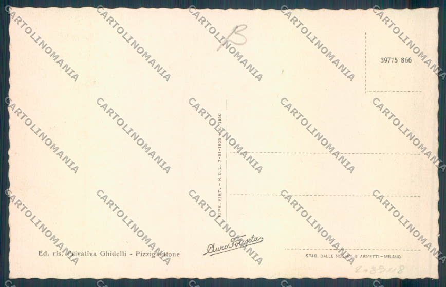 Cremona Pizzighettone cartolina RB5172 – retro