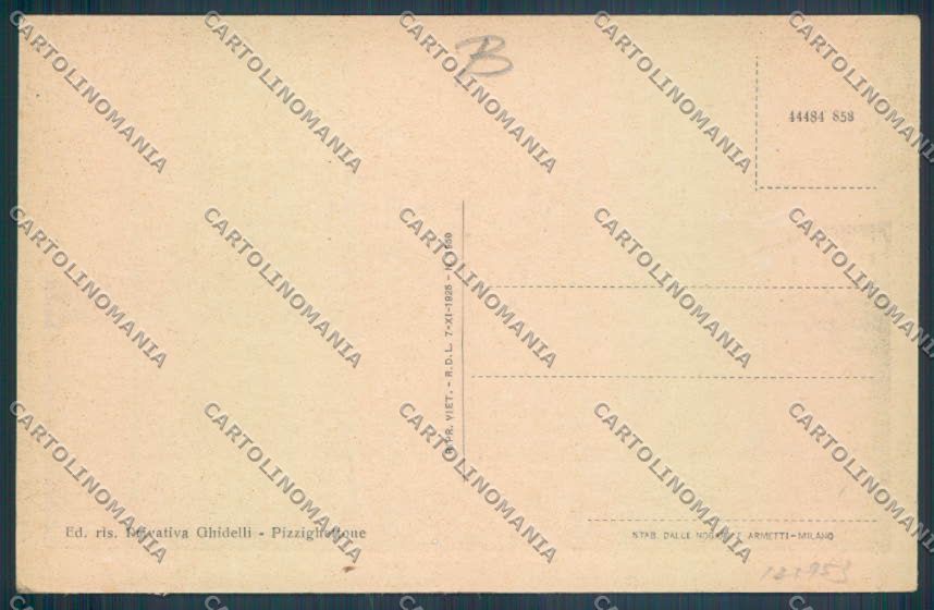 Cremona Pizzighettone Gera cartolina RB5173 – retro
