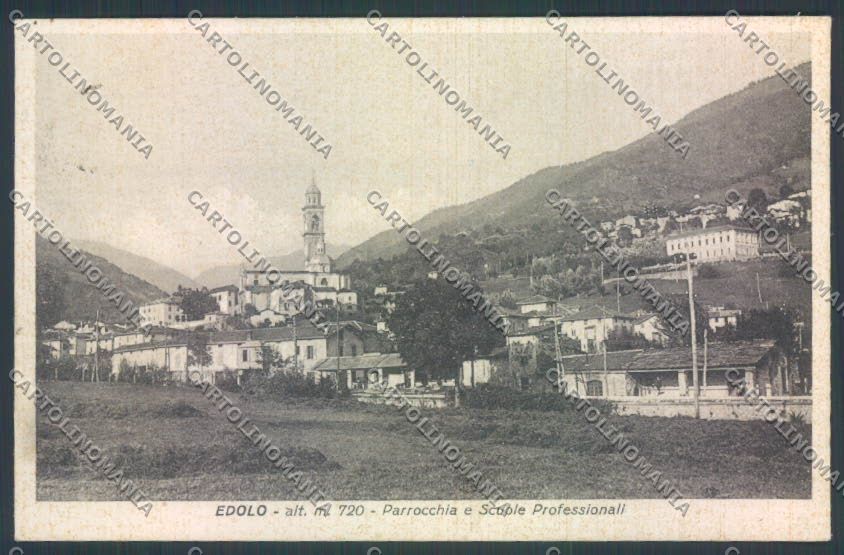 Brescia Edolo cartolina RB5184 – fronte