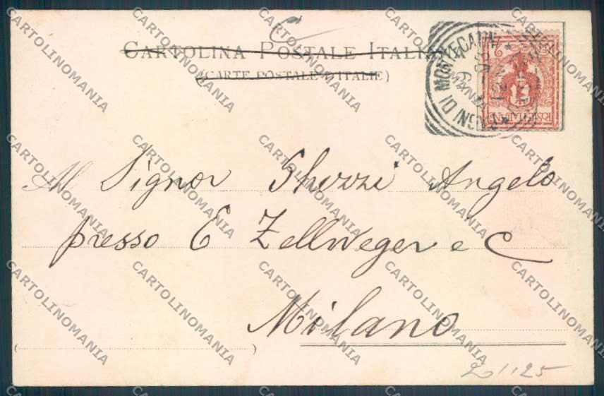 Pistoia Montecatini cartolina RB5185 – retro