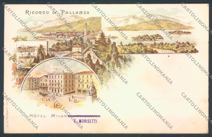 Verbania Pallanza cartolina RB5188 – fronte
