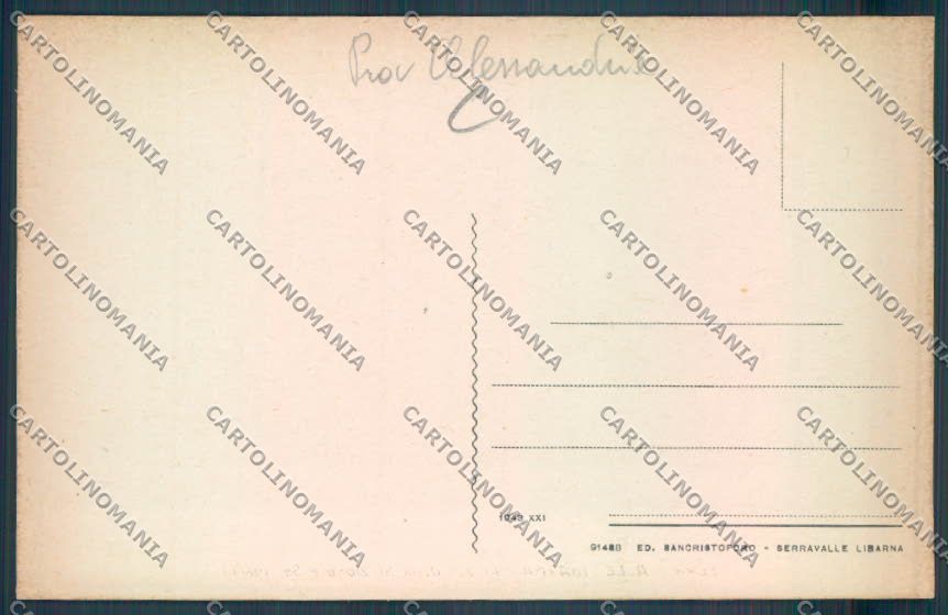 Alessandria Serravalle Libarna Stazione cartolina RB5194 – retro