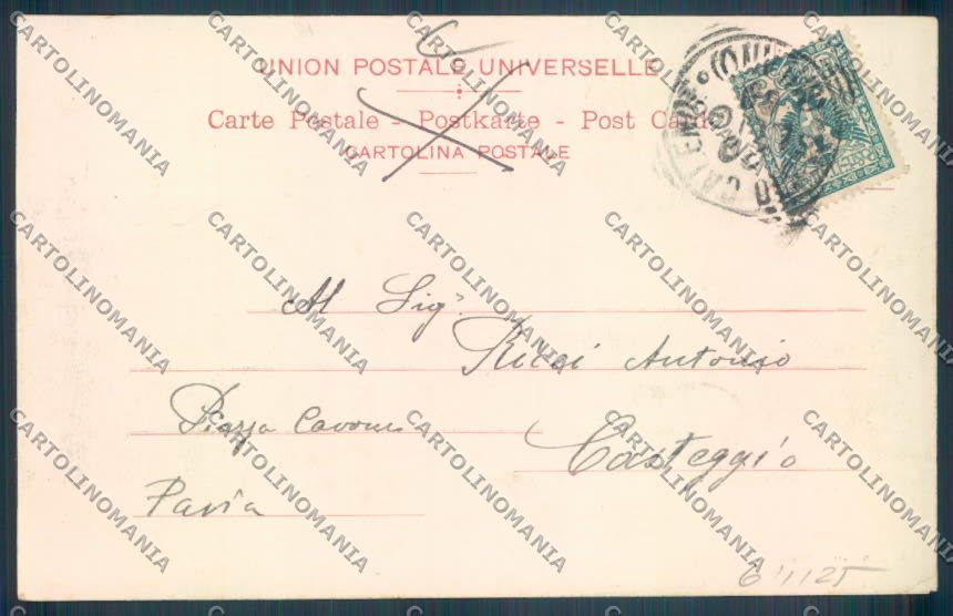 Varese Sesto Calende Barca cartolina RB5197 – retro