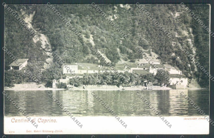 Svizzera Ticino Cantine di Caprino cartolina RB5206 – fronte