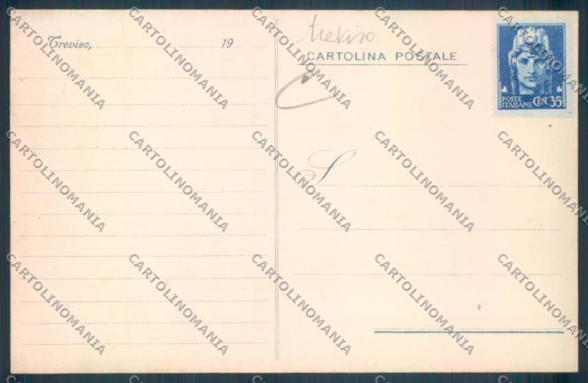 Treviso Pubblicitaria cartolina RB5218 – retro