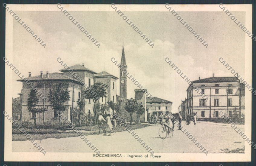 Parma Roccabianca cartolina RB5228 – fronte