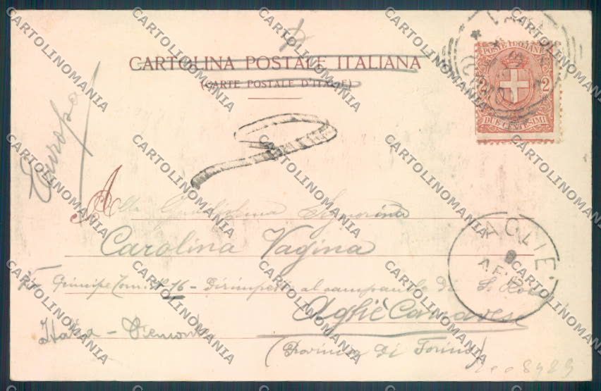 Novara Stazione cartolina RB5229 – retro
