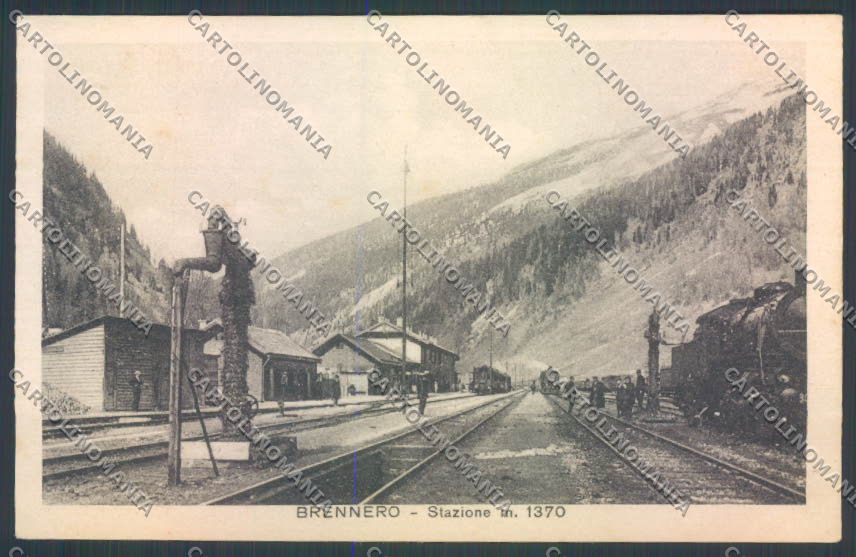 Bolzano Brennero Stazione Treno cartolina RB5251 – fronte