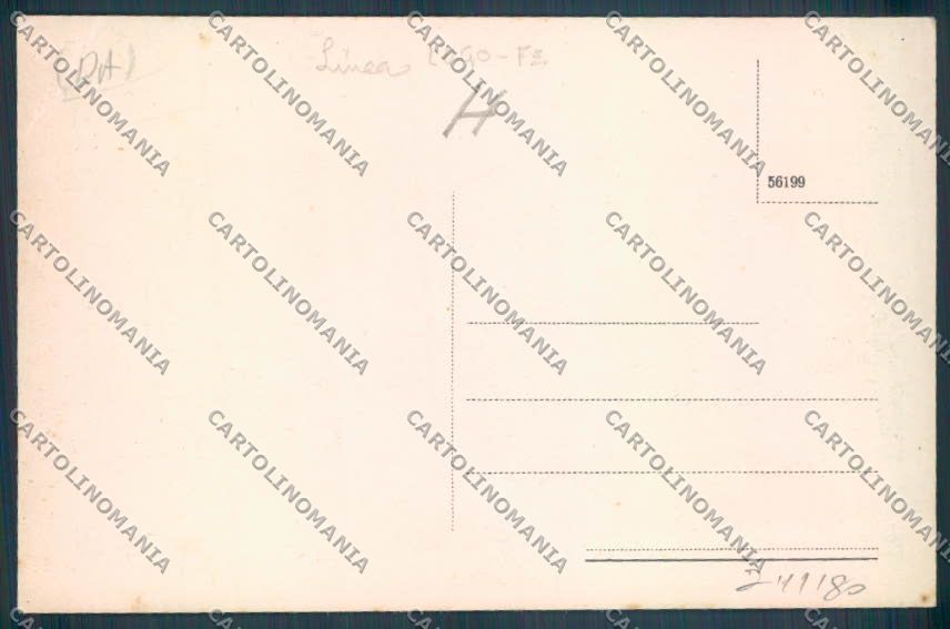 Ravenna Sant'Agata sul Santerno Stazione Treno cartolina RB5252 – retro