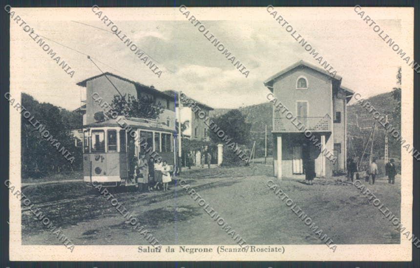 Bergamo Scanzorosciate Negrone Tram cartolina RB5253 – fronte