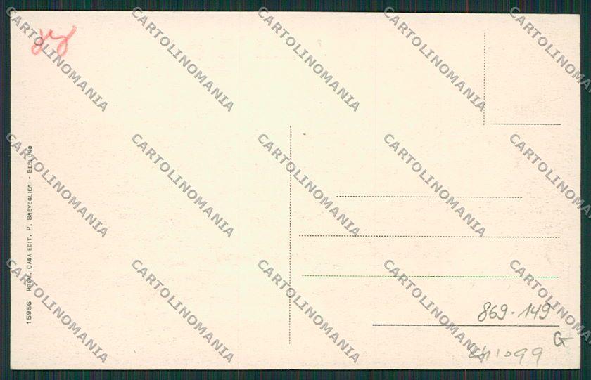Belluno Agordo cartolina RB5256 – retro