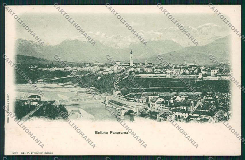Belluno Città cartolina RB5258 – fronte