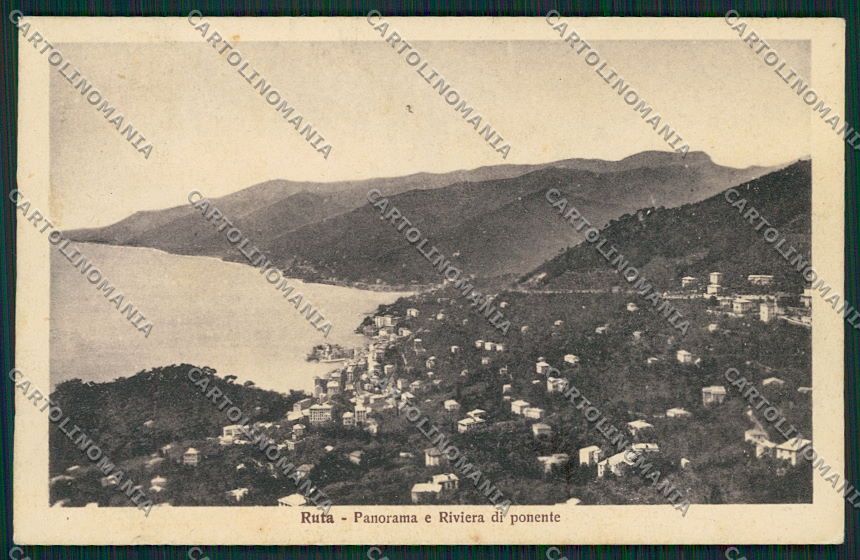 Genova Ruta cartolina RB5267 – fronte