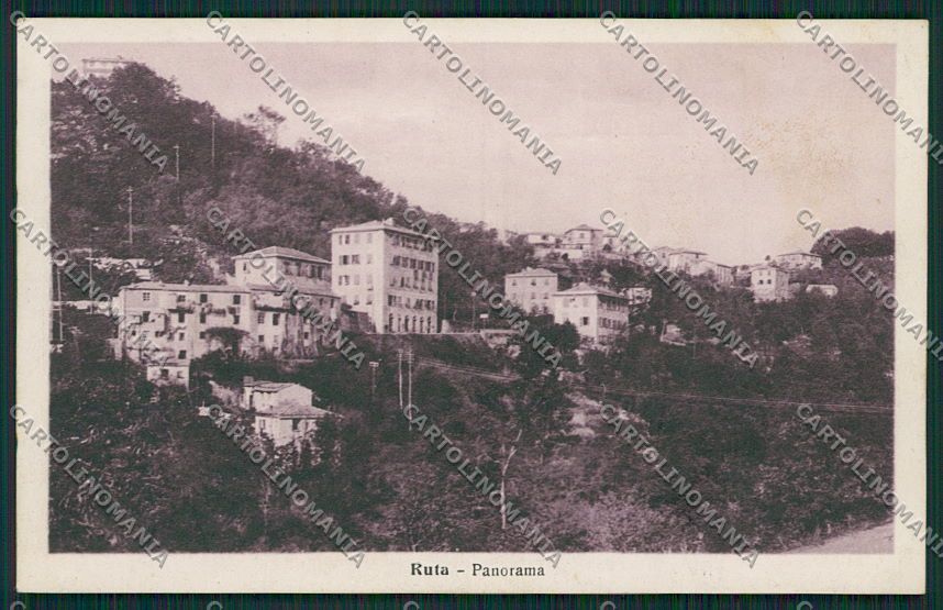 Genova Ruta cartolina RB5268 – fronte