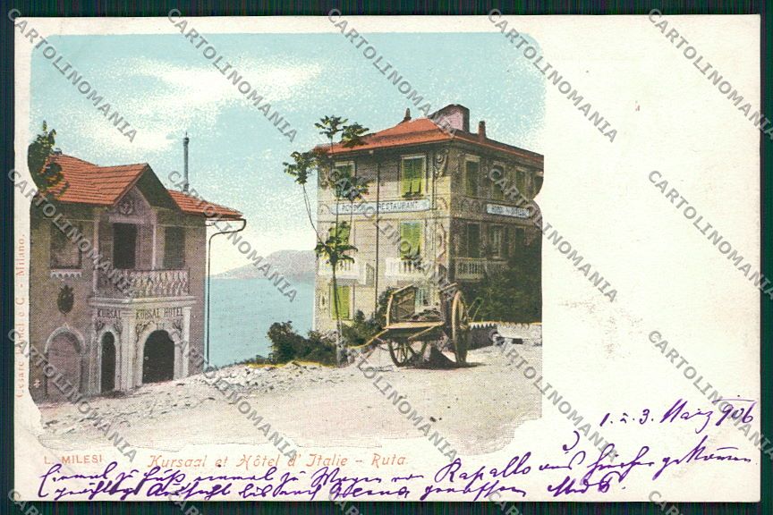 Genova Ruta cartolina RB5269 – fronte