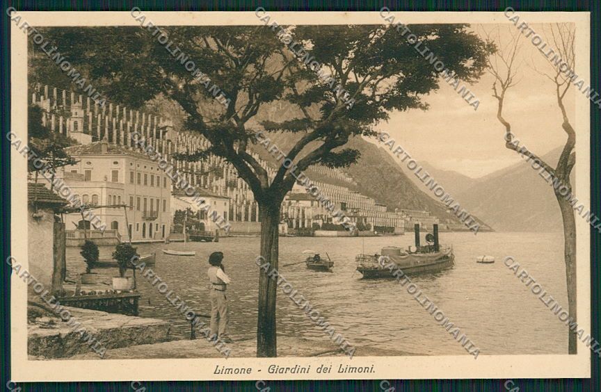 Brescia Limone Garda cartolina RB5276 – fronte
