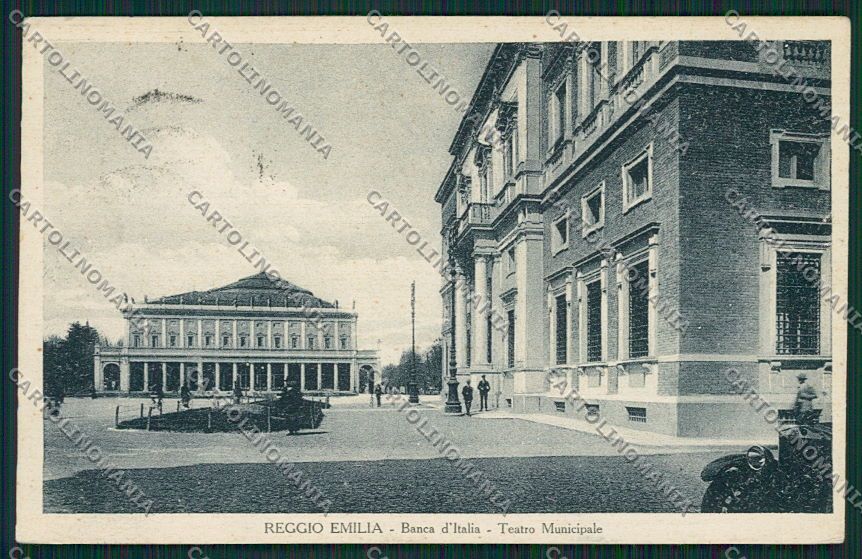 Reggio Emilia Città Banca cartolina RB5280 – fronte