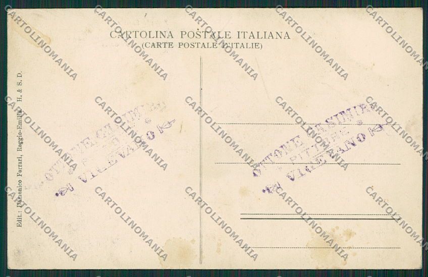 Reggio Emilia Città cartolina RB5283 – retro