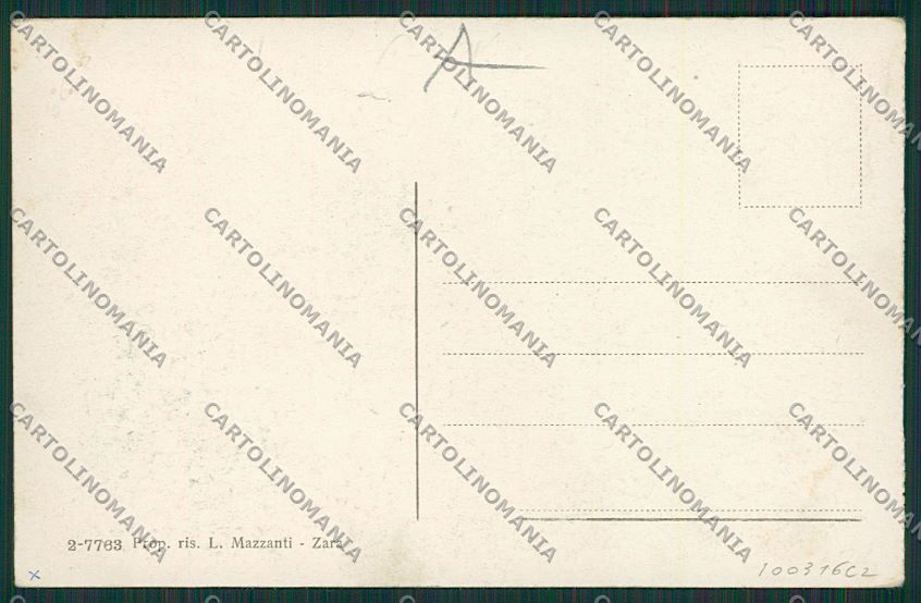 Croazia Croatia Zara cartolina RB5313 – retro