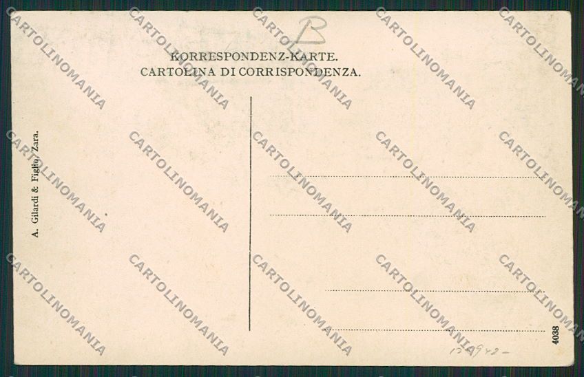 Croazia Croatia Zara cartolina RB5338 – retro
